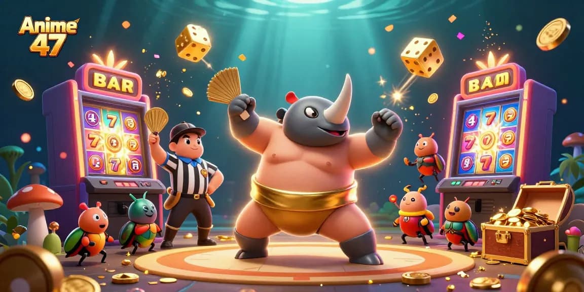 Experience thrilling gameplay with Anime 47 featuring dynamic slot machines and vibrant casino elements.