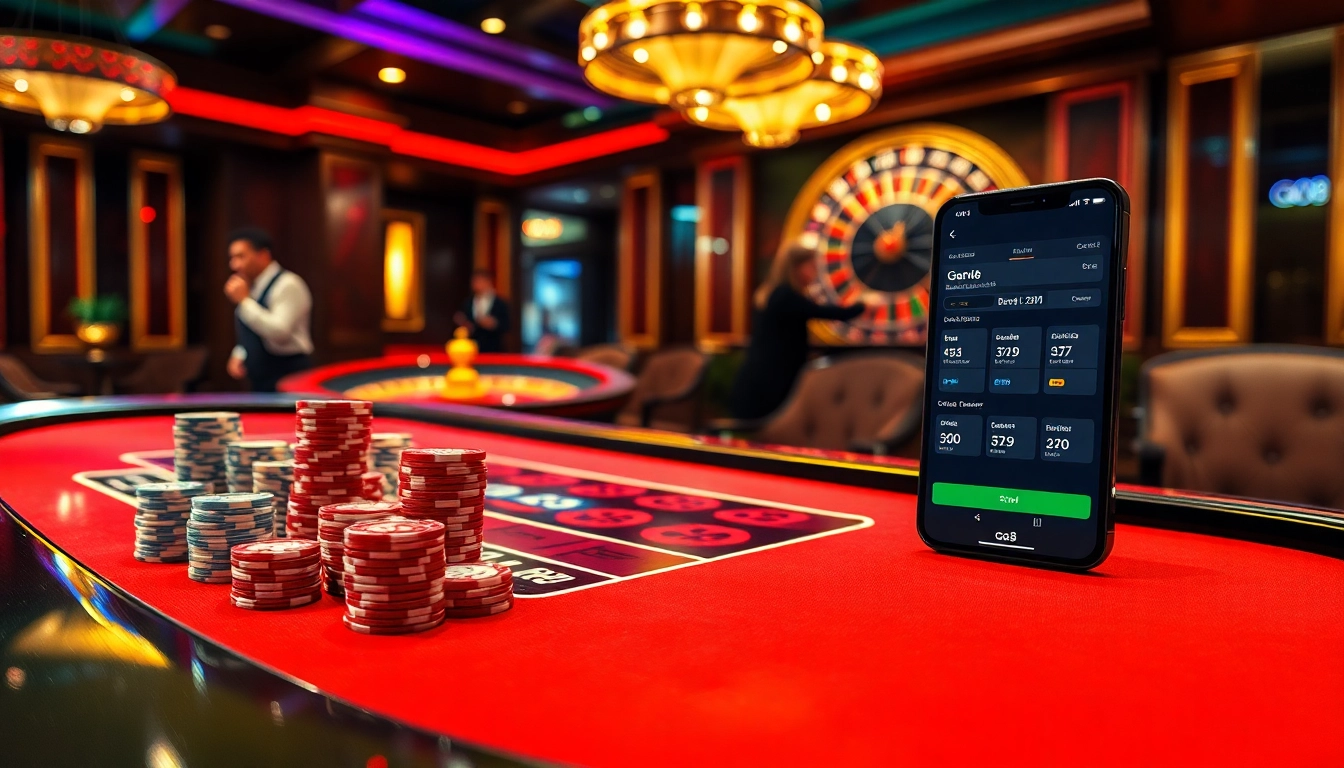 Experience the thrill of gambling with go8 at a luxurious casino table in an exciting blackjack game.