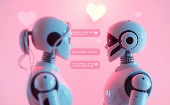 Chat interface featuring a friendly AI chatbot discussing sex ai chat in a modern design.