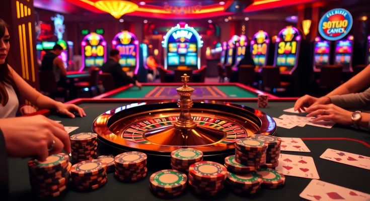 Experience the thrill of winning at C168 with vibrant casino tables and high-stakes games.