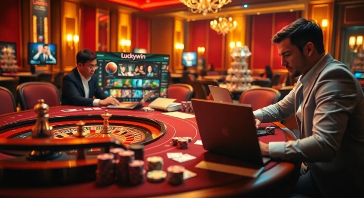 Experience the thrill of betting at luckywin with vibrant casino games and engaging online interfaces.